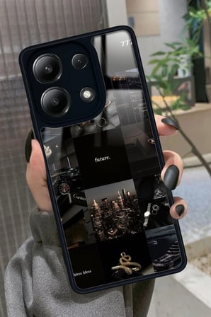 Xiaomi Redmi Note 13 4G Uyumlu Mafia Tasarımlı Parlak Silikon Kılıf