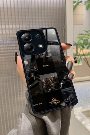 Xiaomi Redmi Note 13 4G Uyumlu Mafia Tasarımlı Parlak Silikon Kılıf