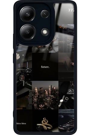 Xiaomi Redmi Note 13 4G Uyumlu Mafia Tasarımlı Parlak Silikon Kılıf