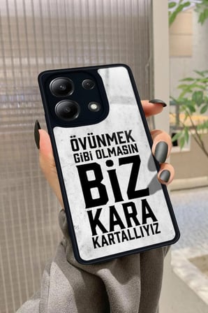 Xiaomi Redmi Note 13 4G Uyumlu Söz Yazılı Parlak Silikon Kılıf