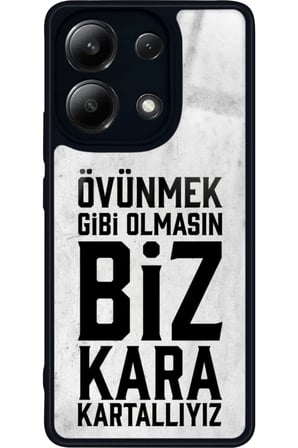 Xiaomi Redmi Note 13 4G Uyumlu Söz Yazılı Parlak Silikon Kılıf