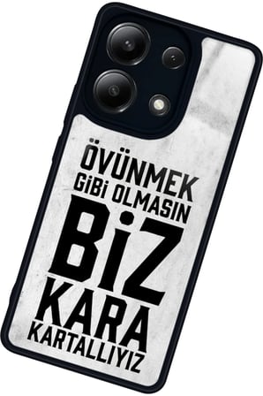 Xiaomi Redmi Note 13 4G Uyumlu Söz Yazılı Parlak Silikon Kılıf