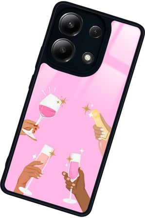 Xiaomi Redmi Note 13 Pro 4G Uyumlu Girl Power Tasarımlı Parlak Silikon Kılıf