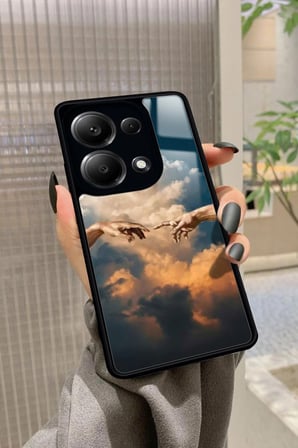Xiaomi Redmi Note 13 Pro 4G Uyumlu Tablo Tasarımlı Parlak Silikon Kılıf