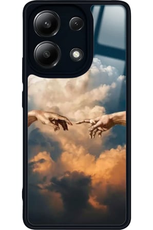Xiaomi Redmi Note 13 Pro 4G Uyumlu Tablo Tasarımlı Parlak Silikon Kılıf
