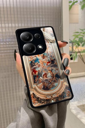 Xiaomi Redmi Note 13 Pro 4G Uyumlu Rönesans Tasarımlı Parlak Silikon Kılıf