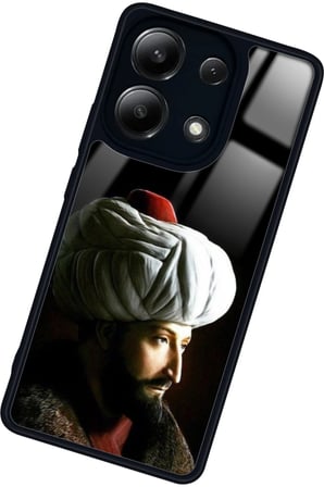 Xiaomi Redmi Note 13 Pro 4G Uyumlu Padişah Tasarımlı Parlak Silikon Kılıf