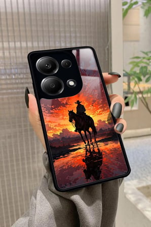 Xiaomi Redmi Note 13 Pro 4G Uyumlu RDR2 Tasarımlı Parlak Silikon Kılıf