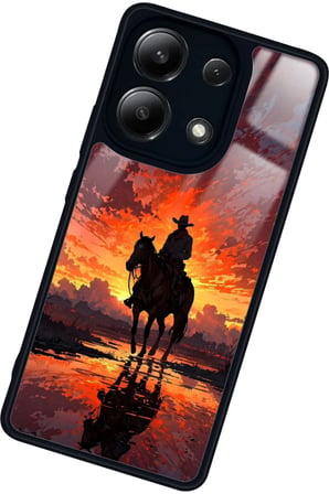 Xiaomi Redmi Note 13 Pro 4G Uyumlu RDR2 Tasarımlı Parlak Silikon Kılıf