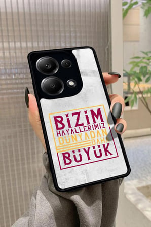 Xiaomi Redmi Note 13 Pro 4G Uyumlu Söz Yazılı Parlak Silikon Kılıf