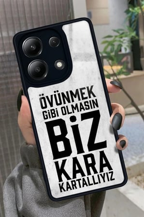 Xiaomi Redmi Note 13 Pro 4G Uyumlu Söz Yazılı Parlak Silikon Kılıf