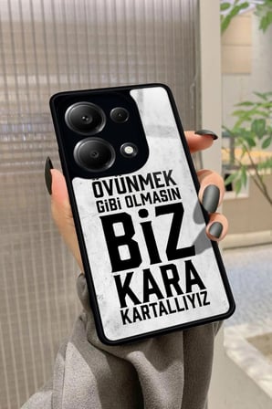 Xiaomi Redmi Note 13 Pro 4G Uyumlu Söz Yazılı Parlak Silikon Kılıf