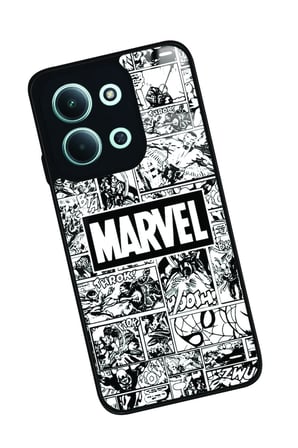Xiaomi Redmi 15C Uyumlu Marvel Tasarımlı Parlak Silikon Kılıf