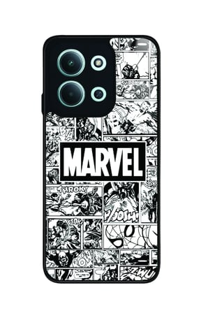 Xiaomi Redmi 15C Uyumlu Marvel Tasarımlı Parlak Silikon Kılıf