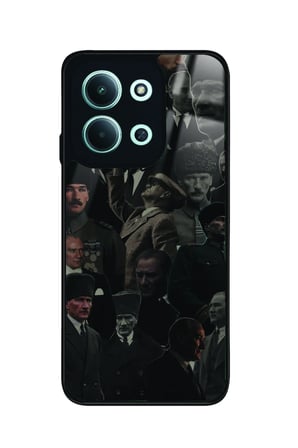 Xiaomi Redmi 15C Uyumlu Atatürk Poster Tasarımlı Parlak Silikon Kılıf
