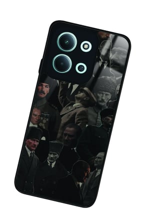 Xiaomi Redmi 15C Uyumlu Atatürk Poster Tasarımlı Parlak Silikon Kılıf