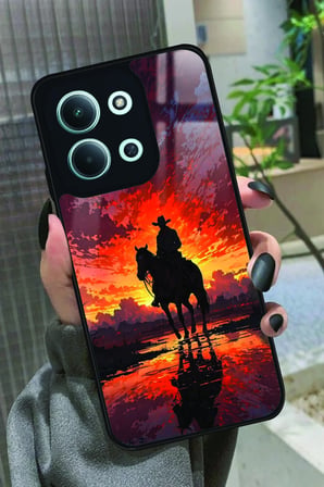 Xiaomi Redmi 15C Uyumlu RDR2 Tasarımlı Parlak Silikon Kılıf