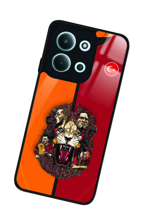 Xiaomi Redmi 15C Uyumlu Aslan Tasarımlı Parlak Silikon Kılıf