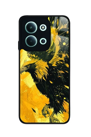 Xiaomi Redmi 15C Uyumlu Kartal Tasarımlı Parlak Silikon Kılıf