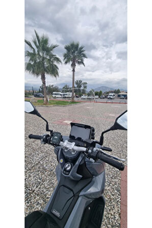 Yuki Xway 125 Siperlik Ön Cam 2023 2024 Model 65cm Şeffaf Renkli 4mm ORTA BOYLU CAM