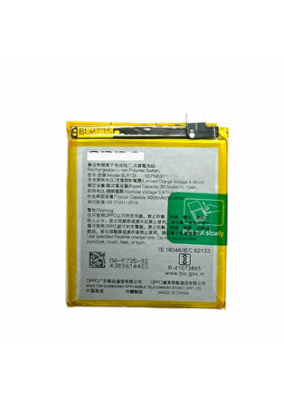 Oppo Uyumlu Reno 2 Blp735 Batarya 