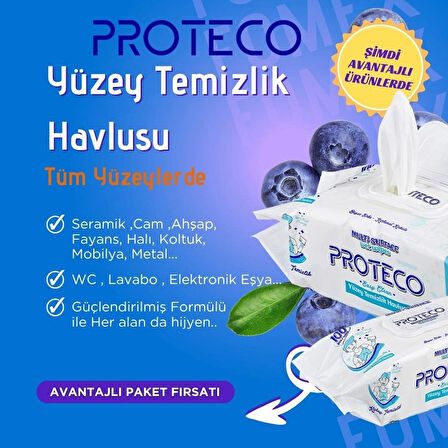 Preteco Yüzey Temizleme Havlusu 3 Adet