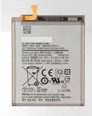 Samsung Uyumlu Galaxy A10e A102 Batarya