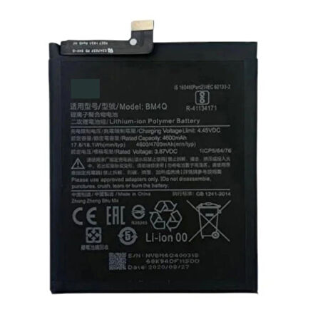 Xiaomi Uyumlu K30 Pro Bm4q Batarya