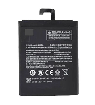 Xiaomi Uyumlu Mi Note 3 Bm3a Batarya
