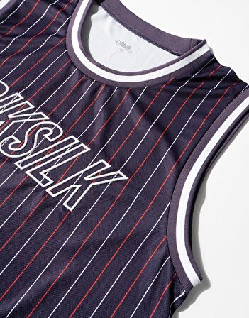 Siksilk Fileli Erkek Basketball Forma Atlet TB9397LC