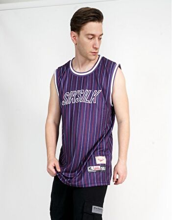 Siksilk Fileli Erkek Basketball Forma Atlet TB9397LC