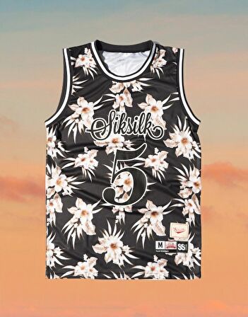 Siksilk Fileli Erkek Basketball Forma Atlet TB9398SY