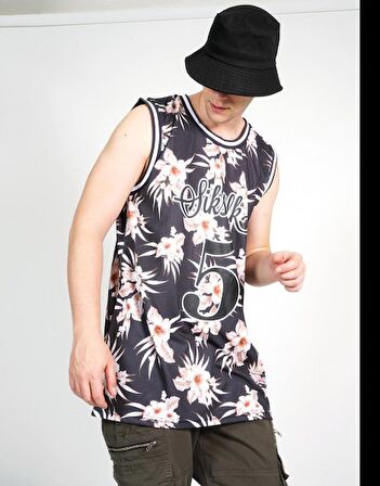 Siksilk Fileli Erkek Basketball Forma Atlet TB9398SY