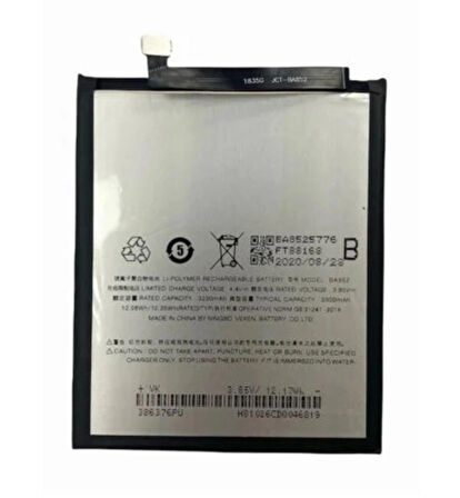 Meizu Uyumlu X8 Ba852 Batarya