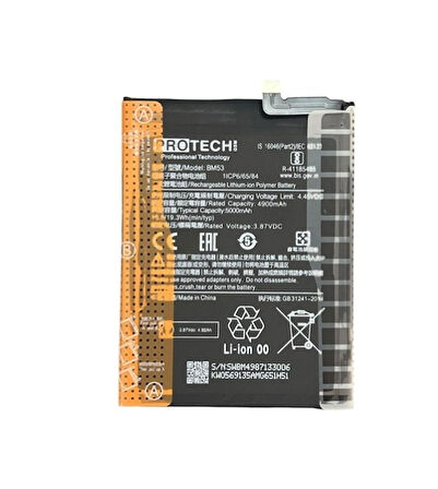 Xiaomi Uyumlu Mi 10t Bm53 Batarya