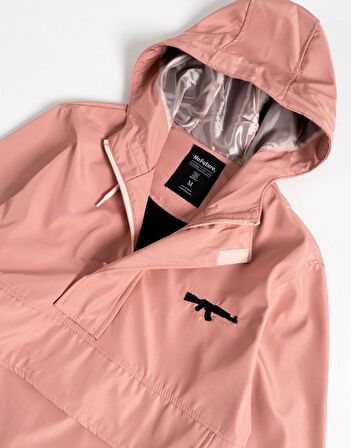 Street Style AK47 Half Zip Erkek Ceket Yağmurluk NF0328GL