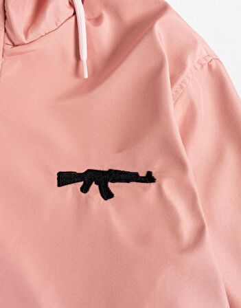 Street Style AK47 Half Zip Erkek Ceket Yağmurluk NF0328GL