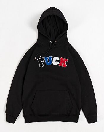 Fuxk Street Style Kapşonlu Erkek Hoodie PG1070SY