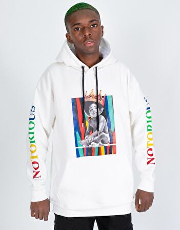 Notorious Oversize Erkek Kapşonlu Hoodie PG1069EK