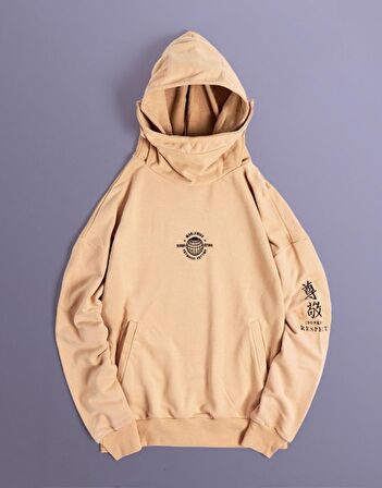 Worldwide Street Style Urban Erkek Kapşonlu Hoodie NF0317BJSY