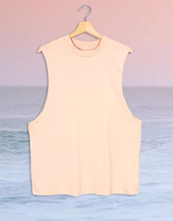 Relax Fit Kolsuz Erkek Tişört Atlet PG1103PD