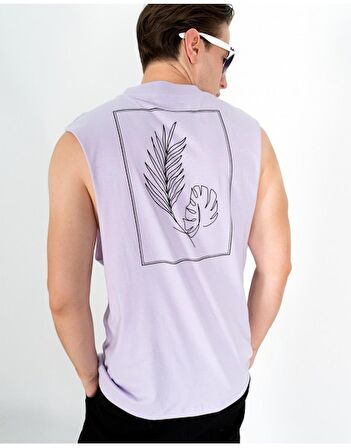 Relax Fit Kolsuz Erkek Tişört Atlet PG1104LL