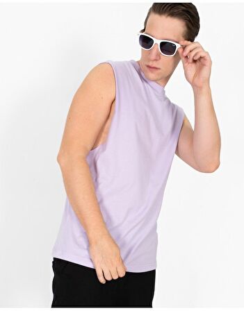 Relax Fit Kolsuz Erkek Tişört Atlet PG1104LL