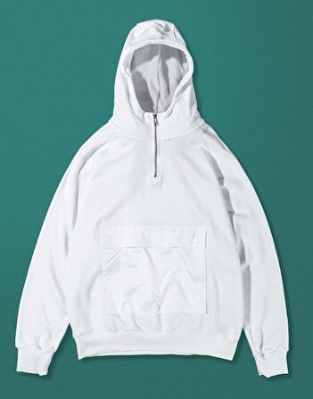 No Future Kanguru Cepli Erkek Kapşonlu Hoodie NF0335BY