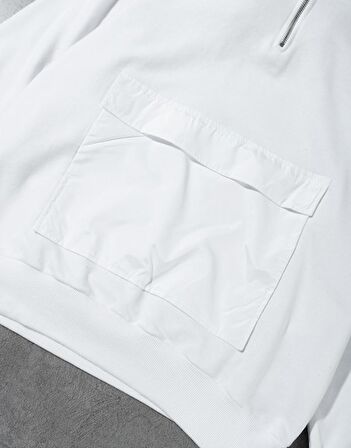 No Future Kanguru Cepli Erkek Kapşonlu Hoodie NF0335BY