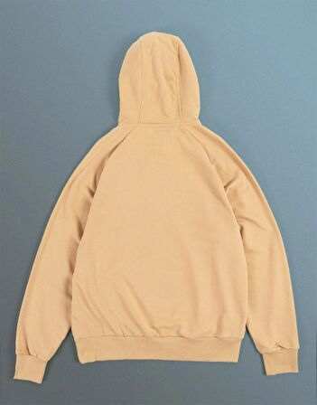 Street Style Yüksek Yaka Fermuarlı Oversize Erkek Hoodie NF0337BJ