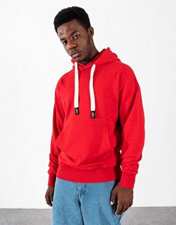 Kanguru Cepli Erkek Kapşonlu Hoodie US1109KZ