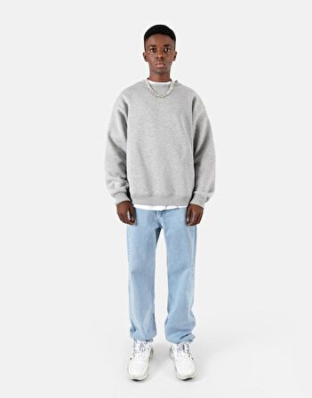 Urban Oversize Erkek Sweatshirt UK1007GRMJ