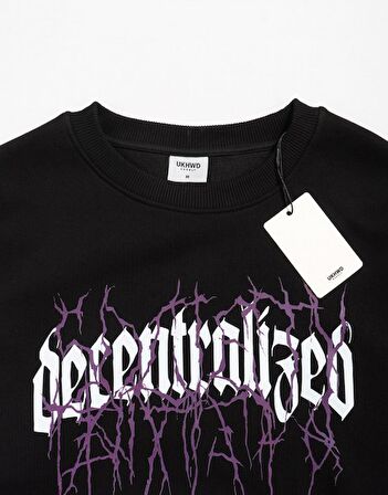 Decentralized Society Oversize Sweatshirt UK1020SY