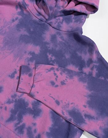 Tie Dye Oversize Erkek Hoodie US3748KS